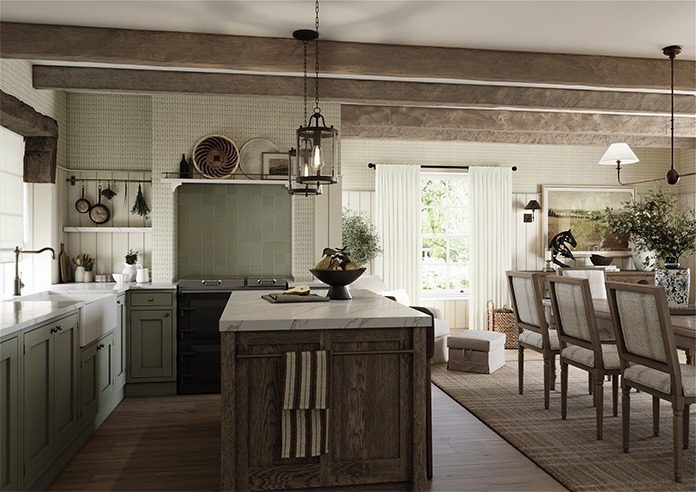 Atina (Blackout), Pure Ivory - Made to Measure Curtains - Image 7